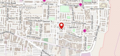 INDIAN COFFEE HOUSE/ICH & MULTICUISINE RESTAURANT, HSR LAYOUT, BANGALORE on map