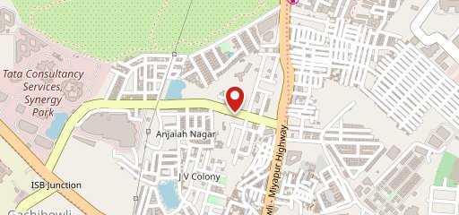 Indiblaze Restaurant Gachibowli on map