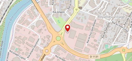 Intermarché station-service Compiègne sur la carte