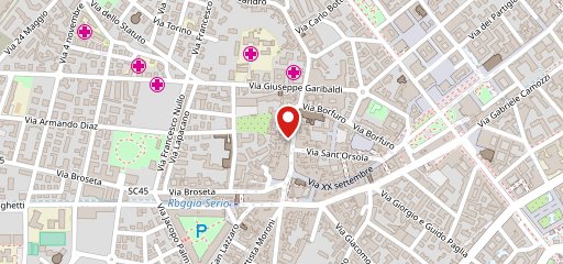 Inti ristorante sulla mappa