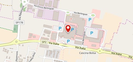 Iper ristorante sulla mappa