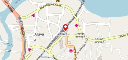 IRCTC fast food on map