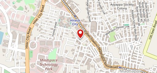 Ironhill Cafe Madhapur on map