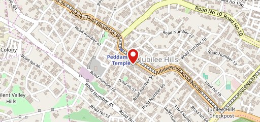 Grill Affair Jubilee hills on map