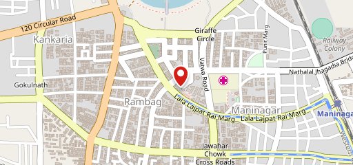 Italio's Pizza Maninagar Ahmedabad on map