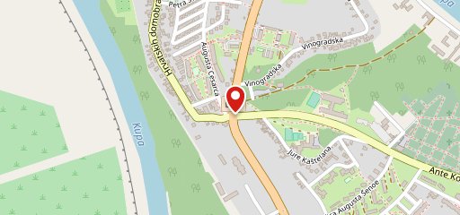 coffee bar Ivancica sulla mappa