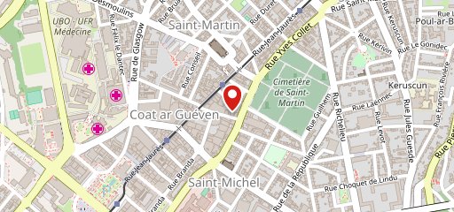 IZEE Espace Jaurès sur la carte