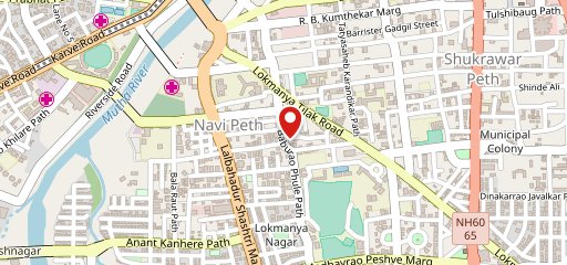 Jadhav biryani on map