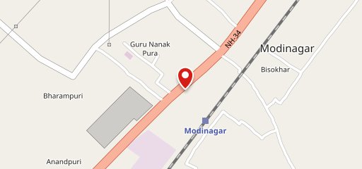 Jain Chat Bhandar Modinagar on map