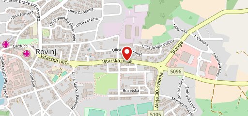 Jaja Pasta Rovigno sulla mappa