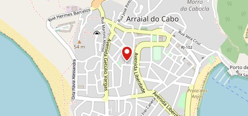 BRAVA DELIVERY no mapa