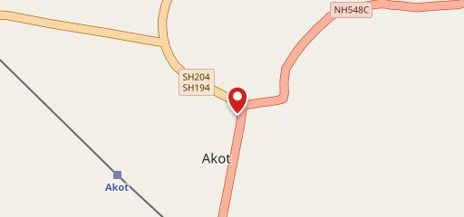 jay durga chat bhandar akot on map