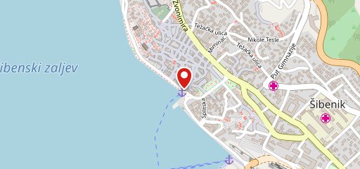 Jelovnik sulla mappa