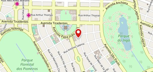 Madero & Jeronimo Burger Maringá no mapa