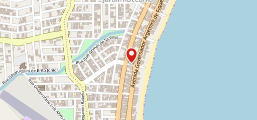 Jojó Pizzas no mapa