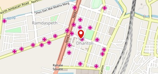 Jubilee Bakery, Dhantoli on map