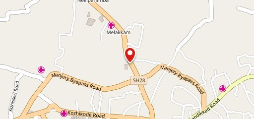 Pizza Hut Manjeri on map