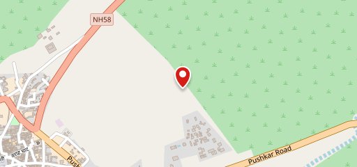 The Jungle Cafe pushkar on map