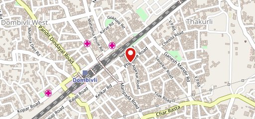 K V Chinese Corner on map