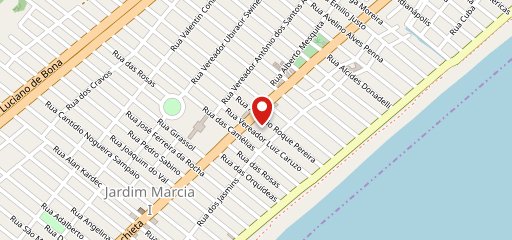 Kabana's Choperia no mapa