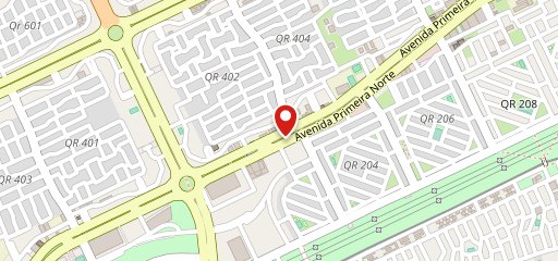 Kacique Dog - Samambaia Norte no mapa