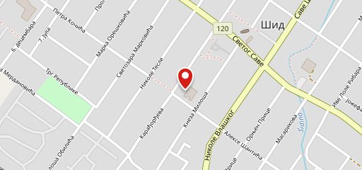 Kafe Stop sur la carte