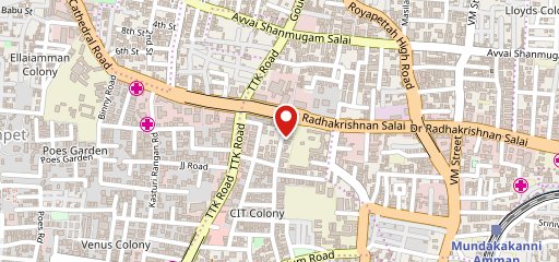 Kaidi Kitchen vegetarian restaurant on map