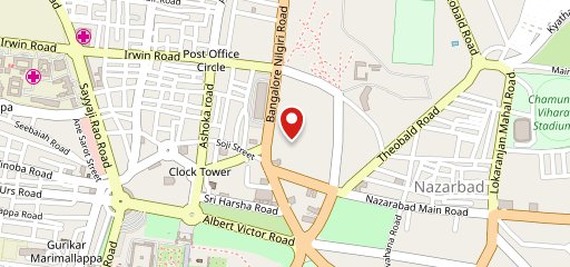 Kairali Hotel Vegetarian & Non Vegetraian on map