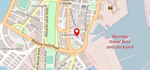 The Irish House, Kala Ghoda on map