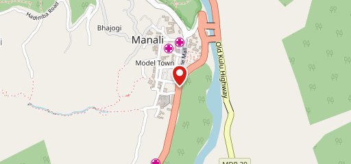 Kalath hot spring food point on map