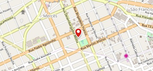 Ksa Gastro Bar Filé de Igreja Curitiba no mapa