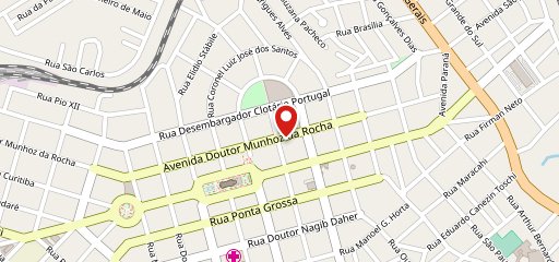 Pizzaria Kamaleão Rodízio e Delivery no mapa