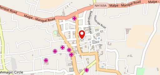 Kanti Sweets Udupi on map