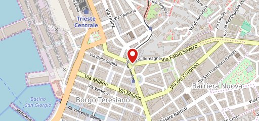 Kaori Sushi Trieste sulla mappa