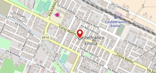 Kappadue Castelfranco Emilia sulla mappa