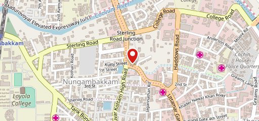 Karachi Bakery & Cafe Chennai on map