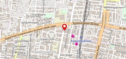 Kareem's biriyani paradise on map