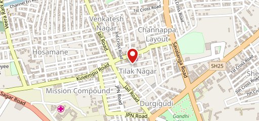 Townhouse Shivamogga Formerly Karthik Bhavan on map