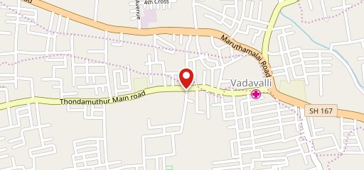 Karthik Mess on map