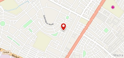 Kathi roll junction on map