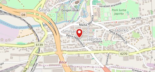 Kavalir - marende, pizze, grill sulla mappa