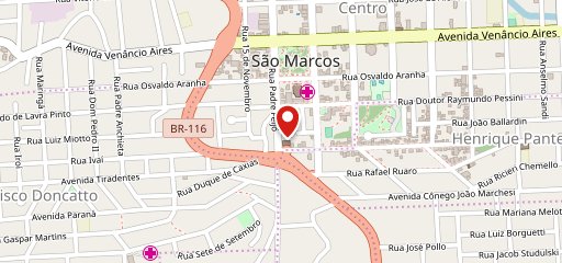 Pizzaria e Restaurante Ke-Loukura no mapa
