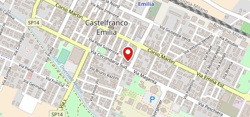 Kebab e Rosticceria Indiana sulla mappa