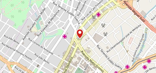 Kebab Habib's & Gastronomia Árabe - Cuiabá MT. no mapa