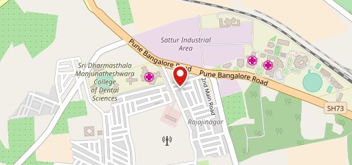 Kabab magic - Dharwad on map