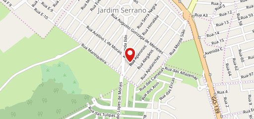 Casa de carne nobre no mapa