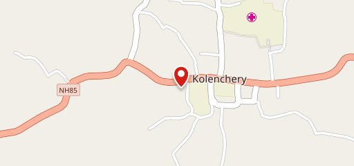 Kerala restaurant on map