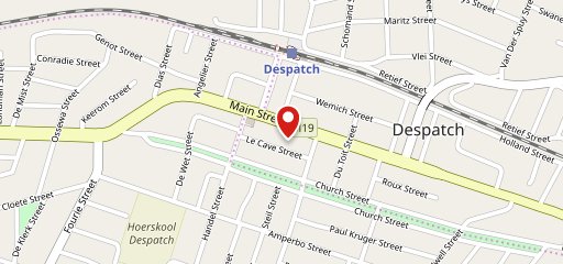 KFC Despatch sur la carte