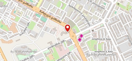 KFC (Kentucky Fried Chicken) sur la carte