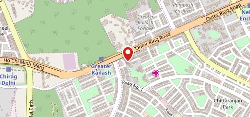 Khameera - Artisanal Pizzas Greater Kailash 2 on map